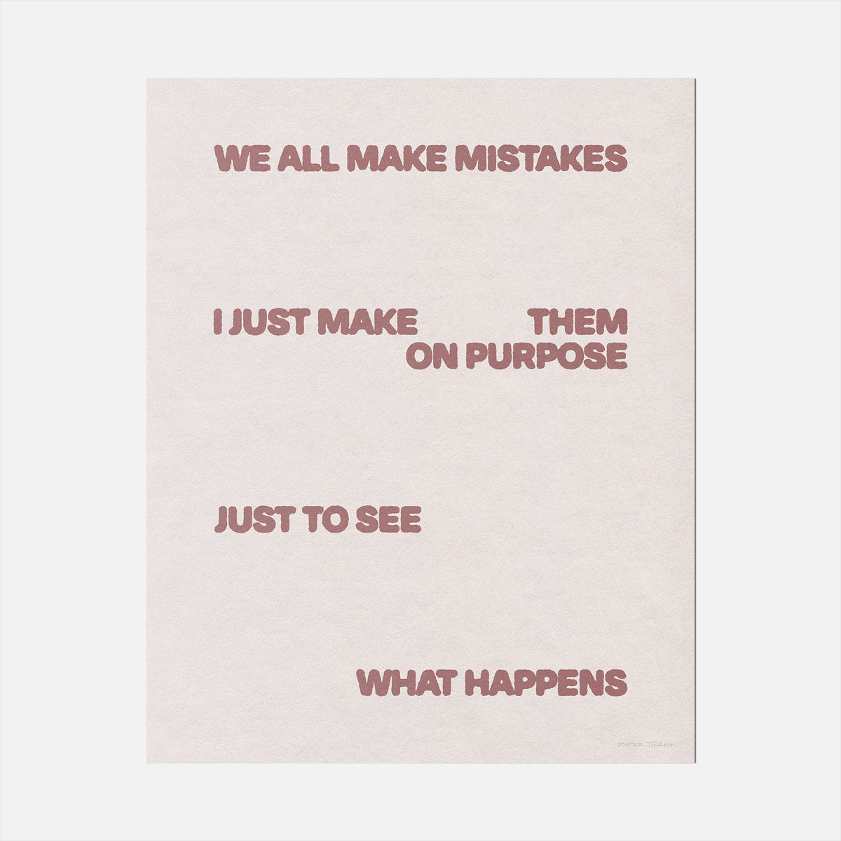 HAPPENS PRINT