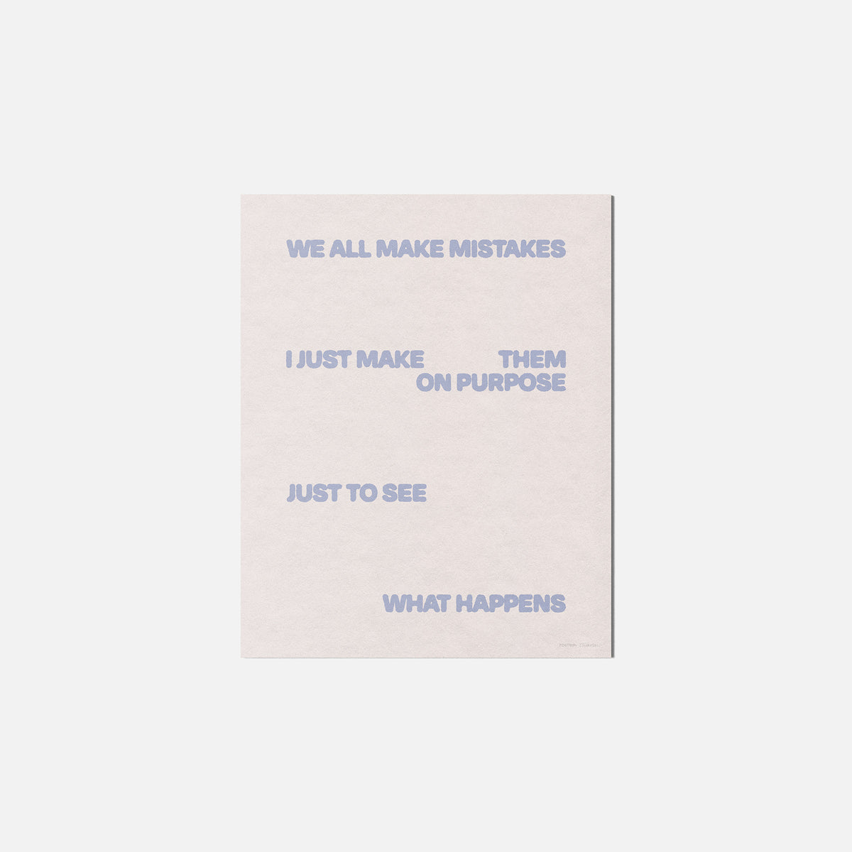 HAPPENS PRINT