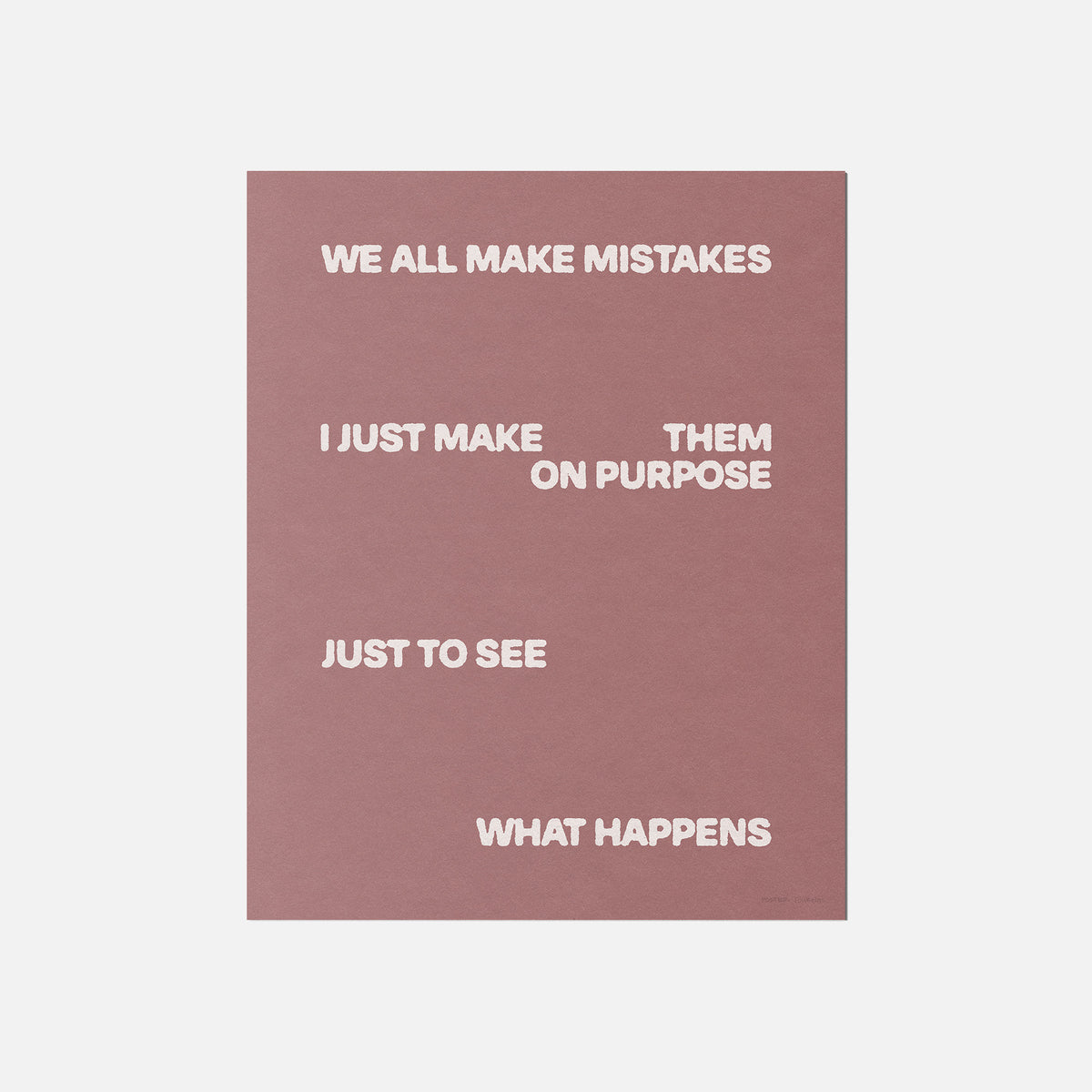 HAPPENS PRINT