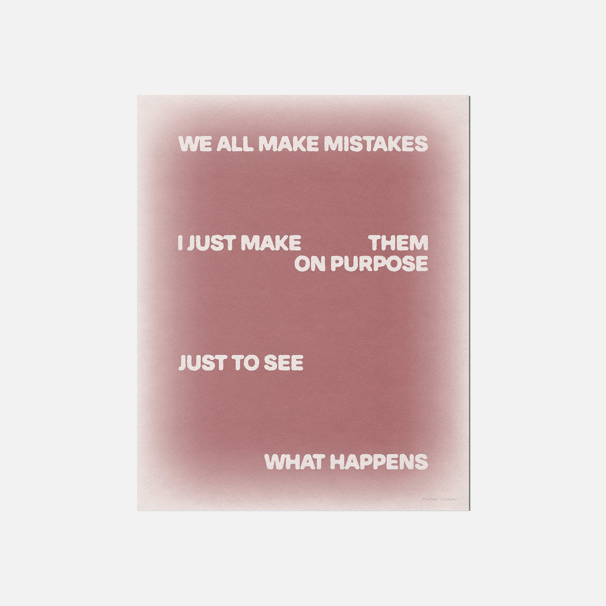 HAPPENS PRINT