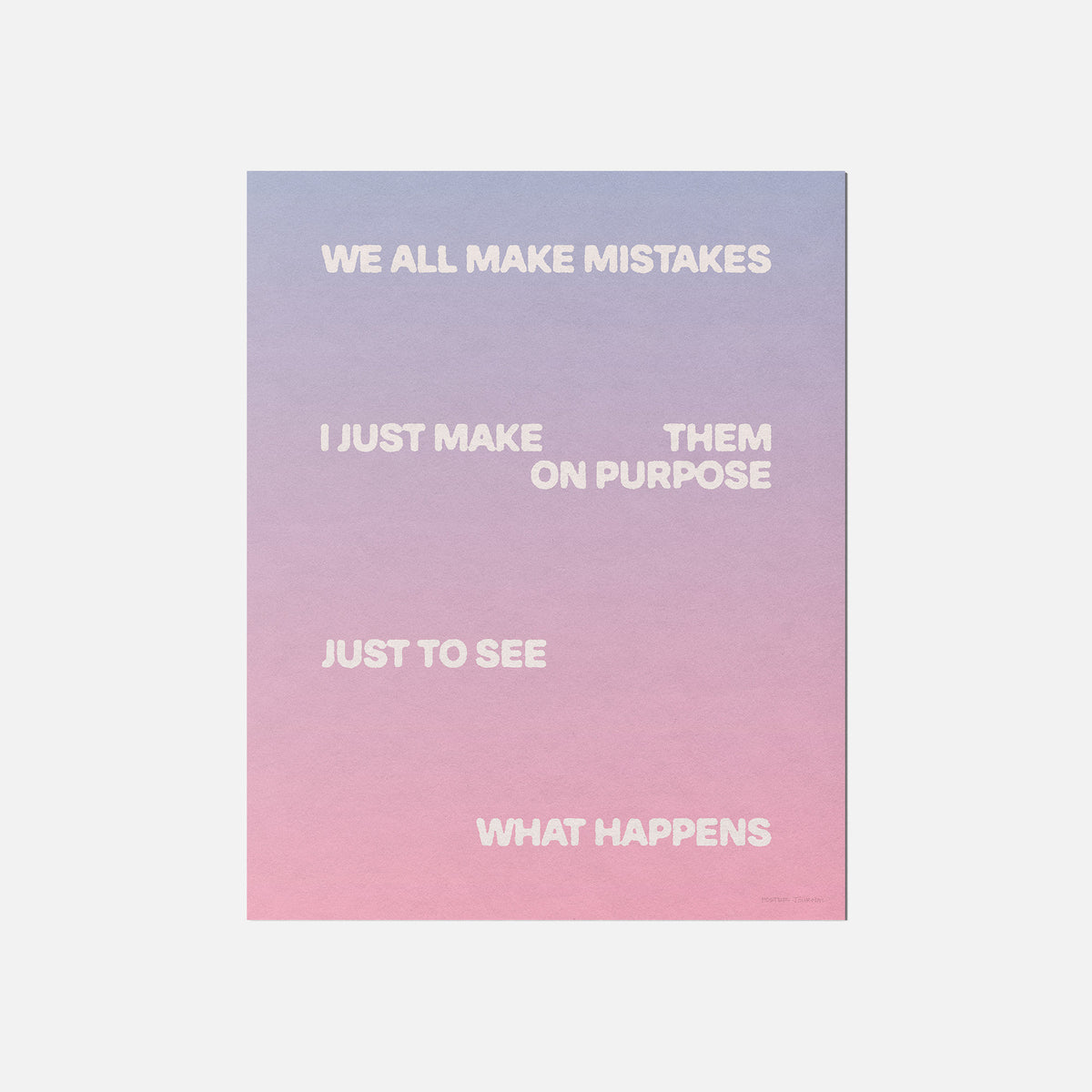 HAPPENS PRINT
