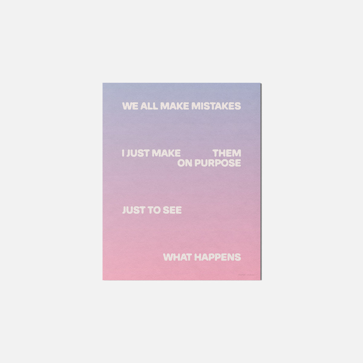 HAPPENS PRINT