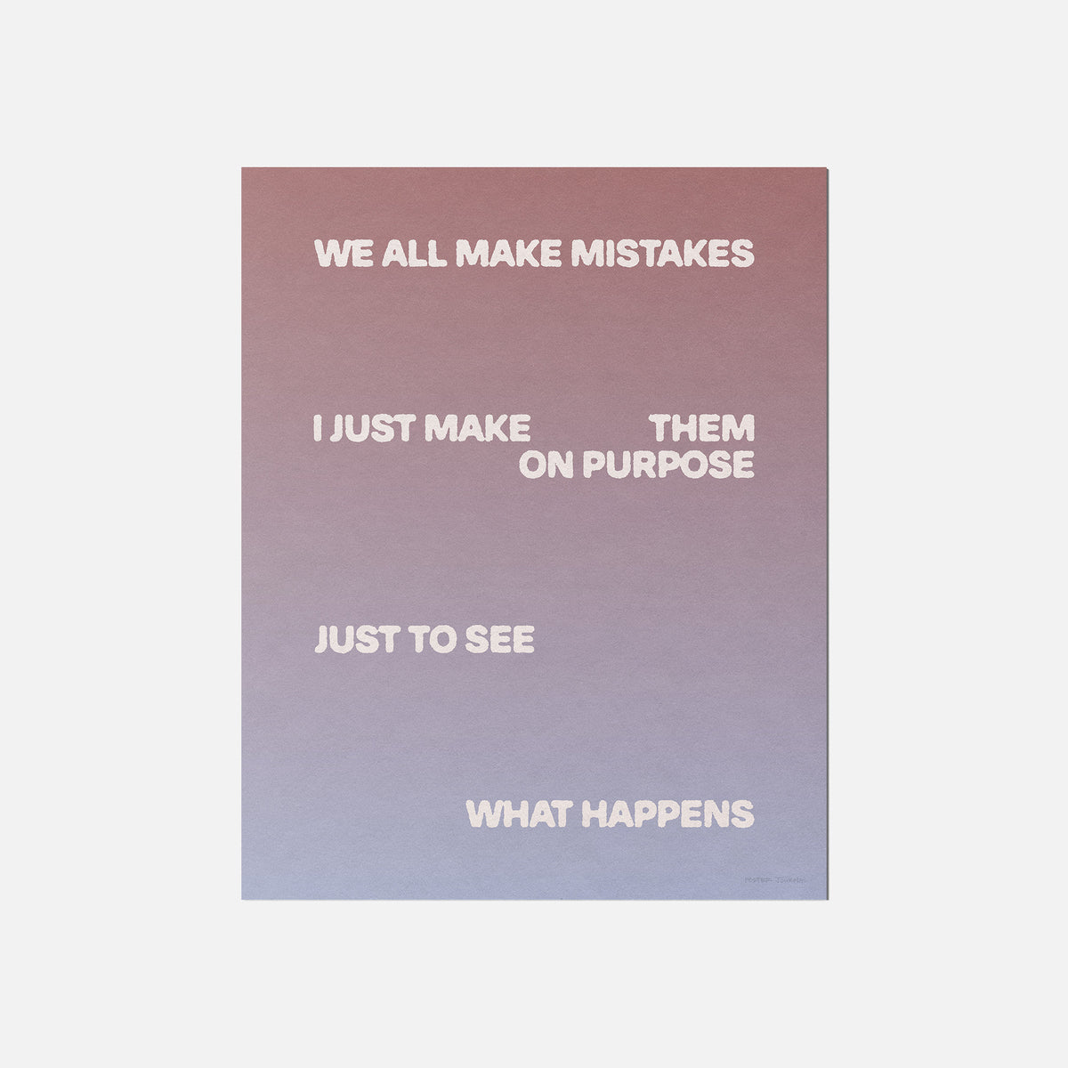 HAPPENS PRINT