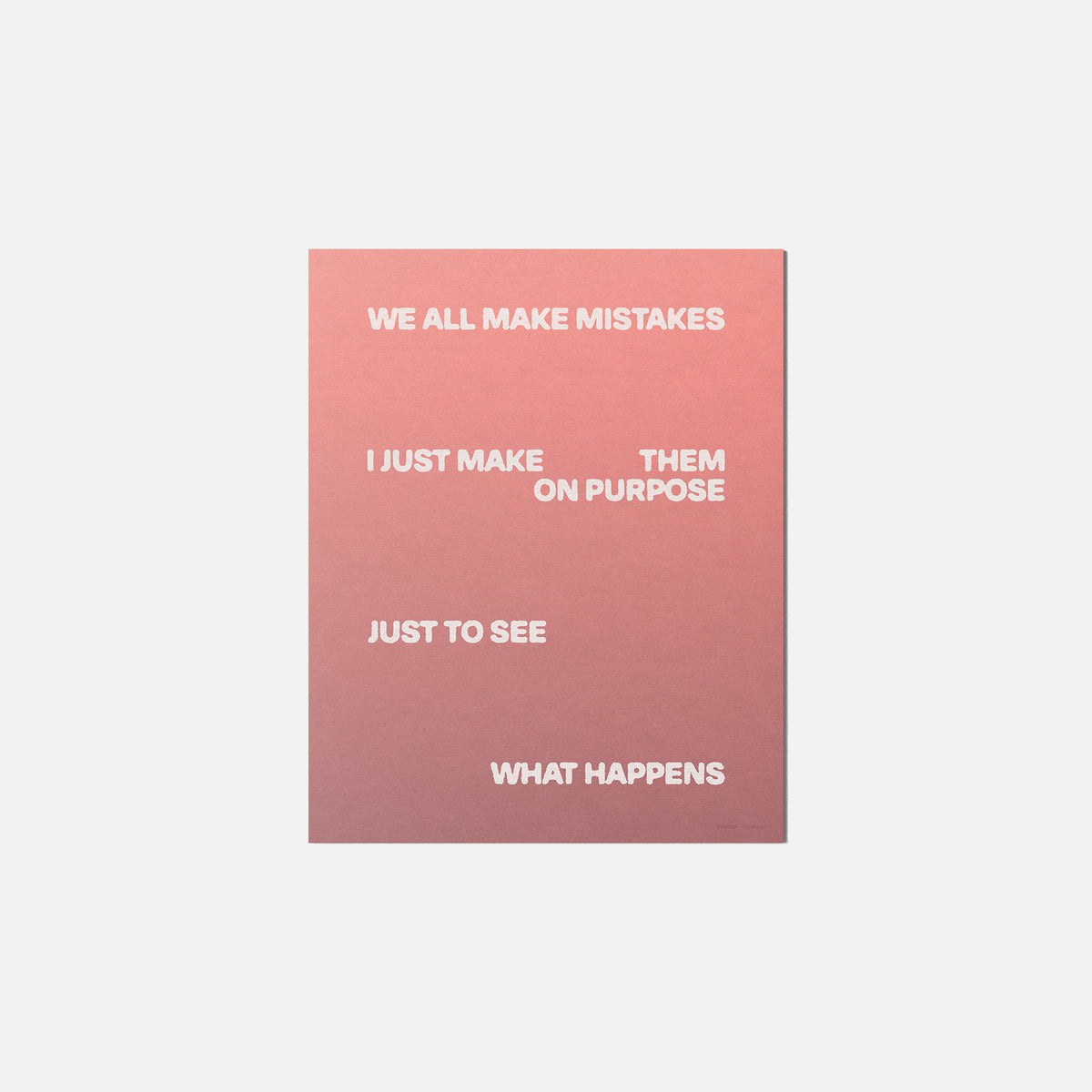 HAPPENS PRINT