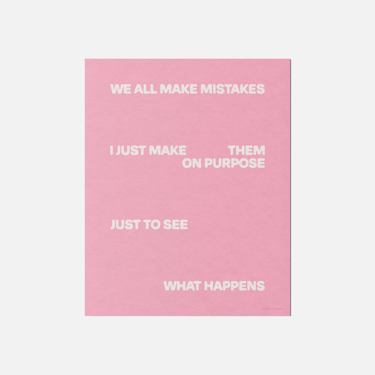 HAPPENS PRINT