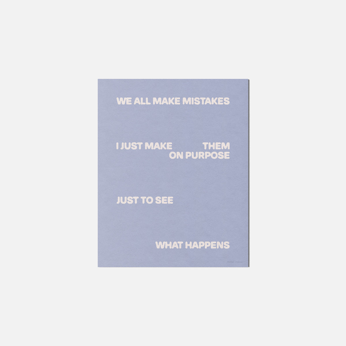 HAPPENS PRINT