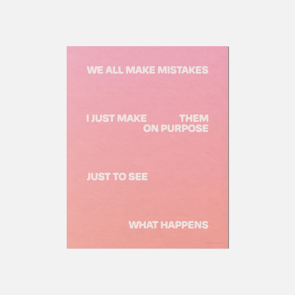 HAPPENS PRINT