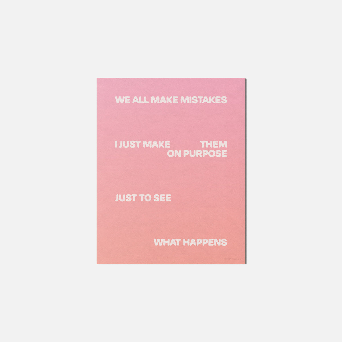HAPPENS PRINT