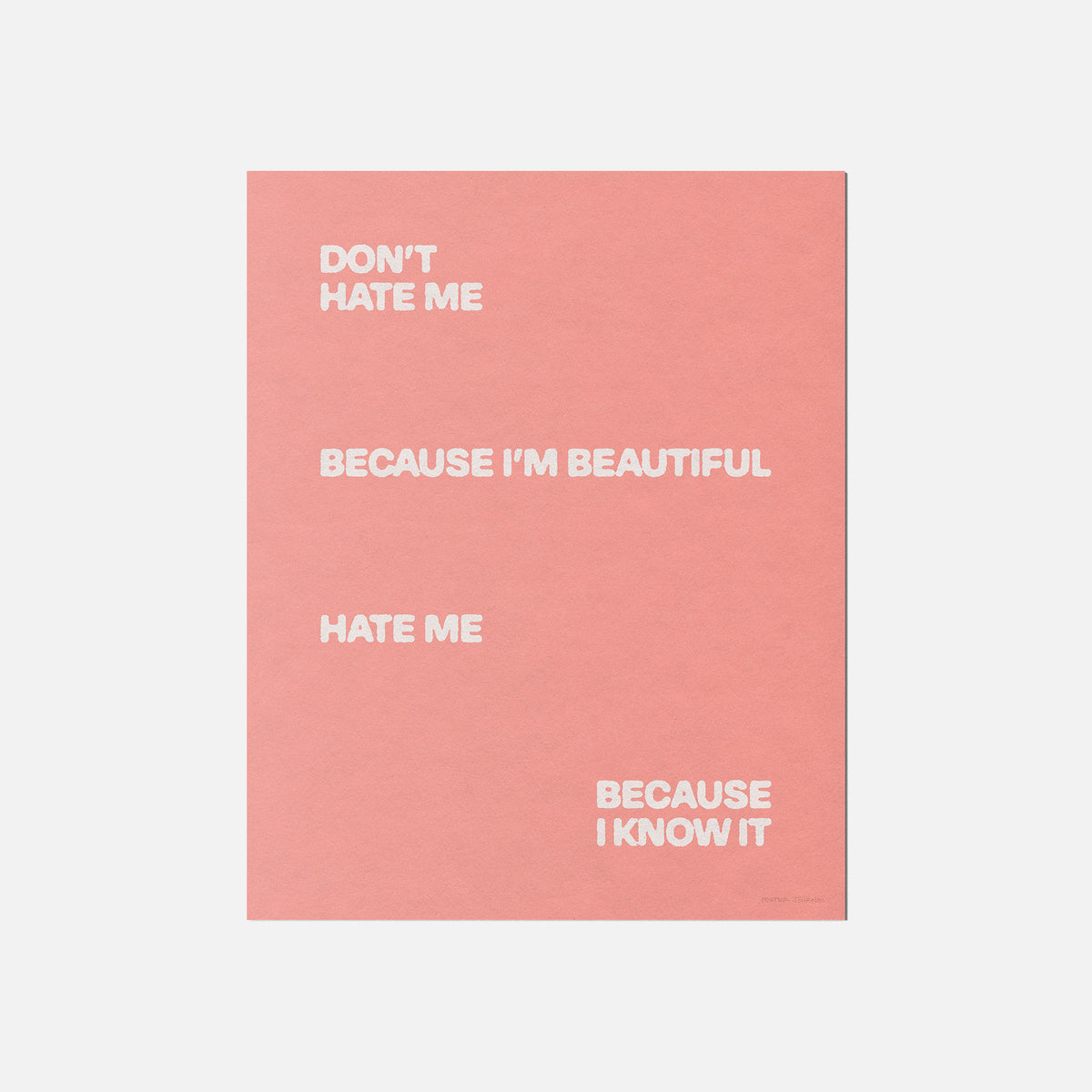 HATE PRINT