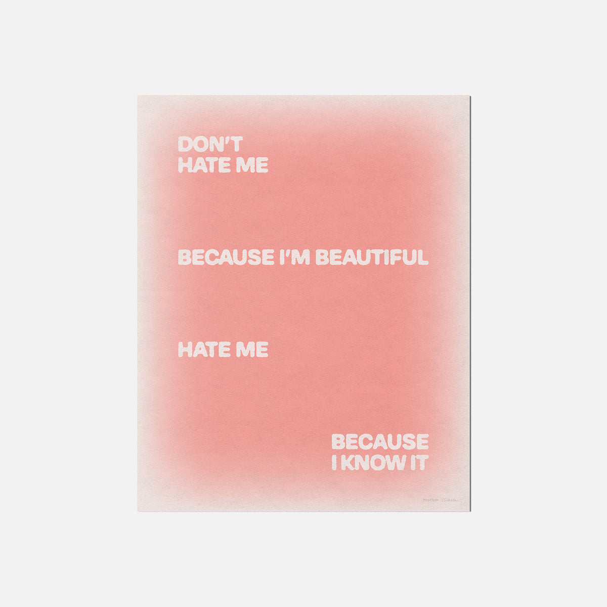 HATE PRINT