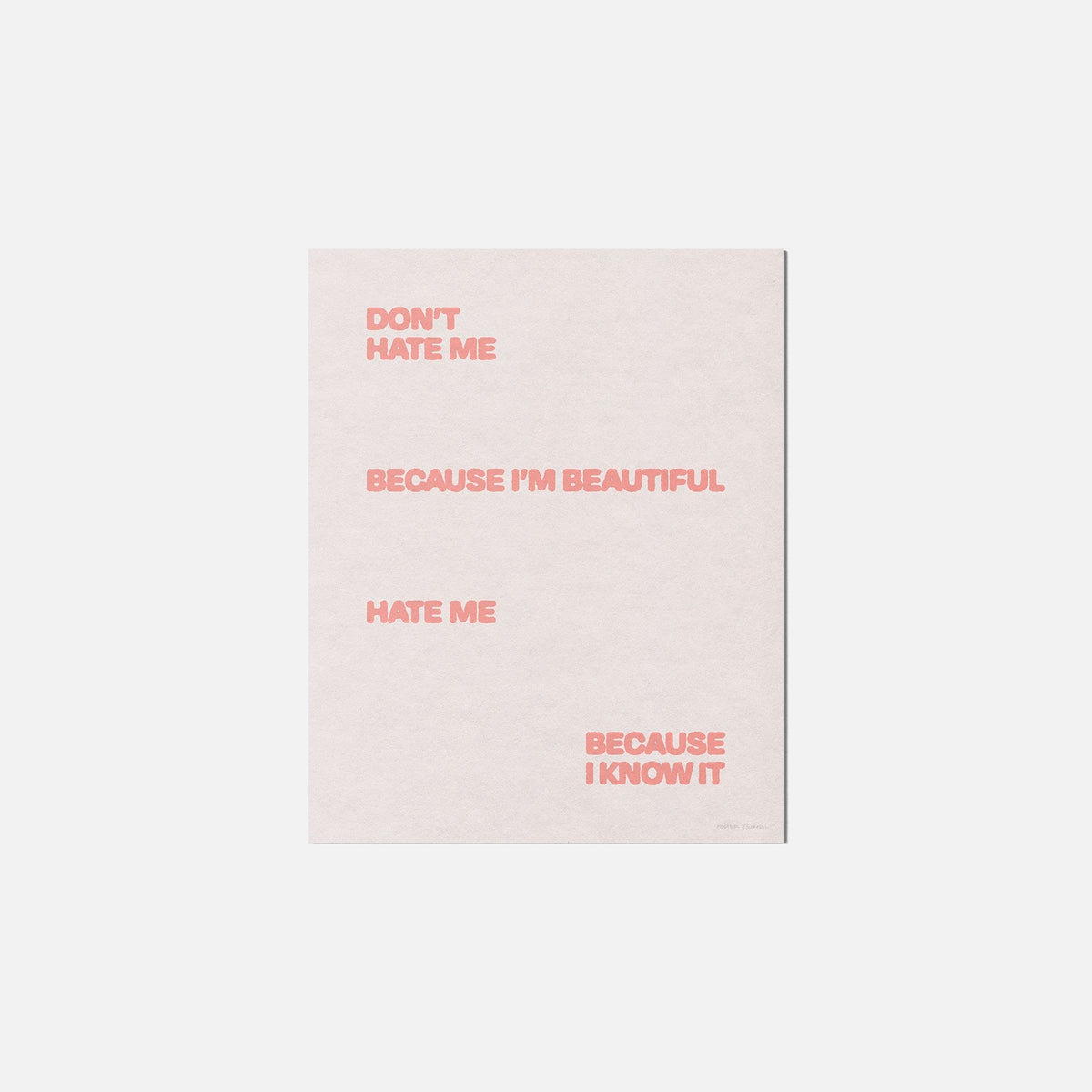 HATE PRINT