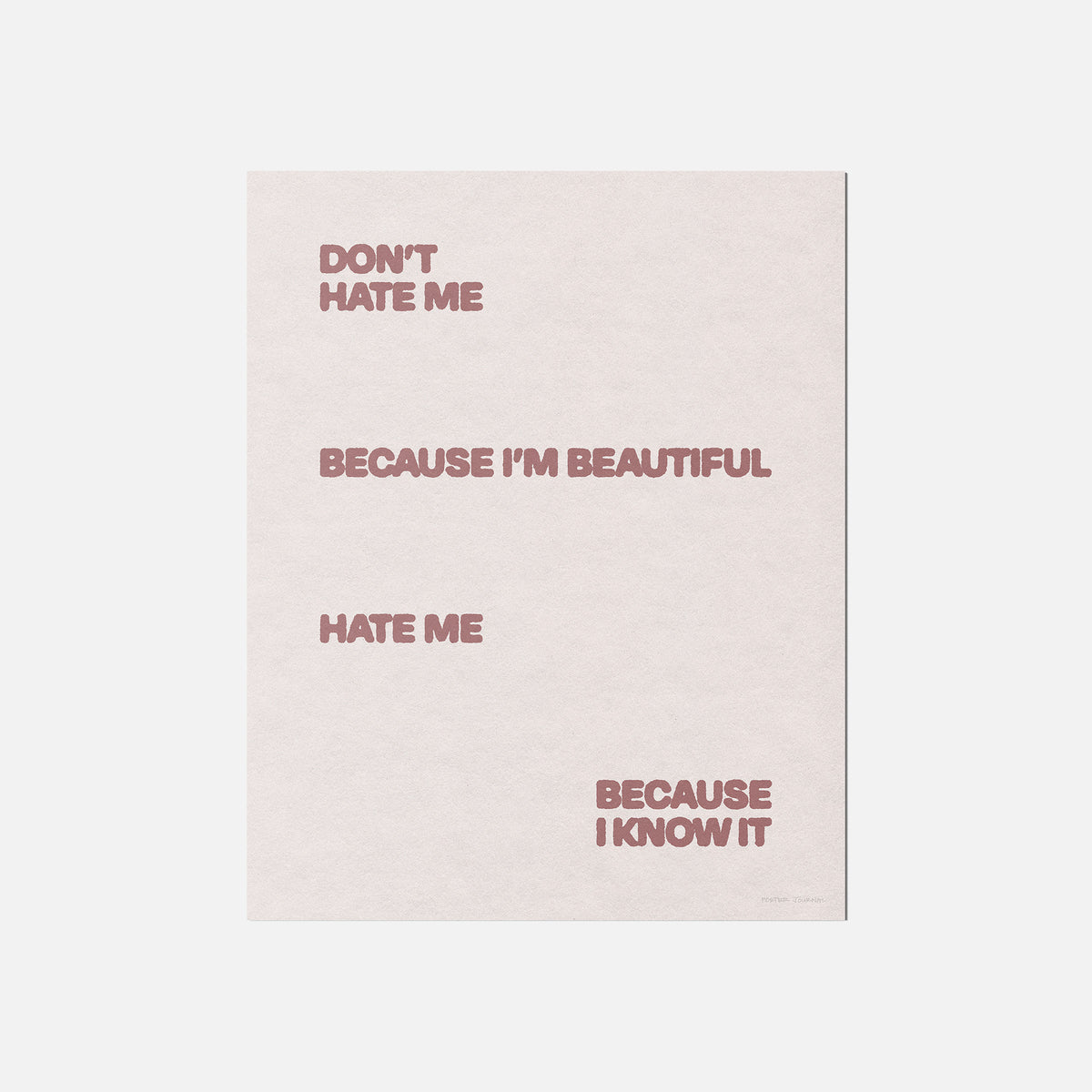 HATE PRINT