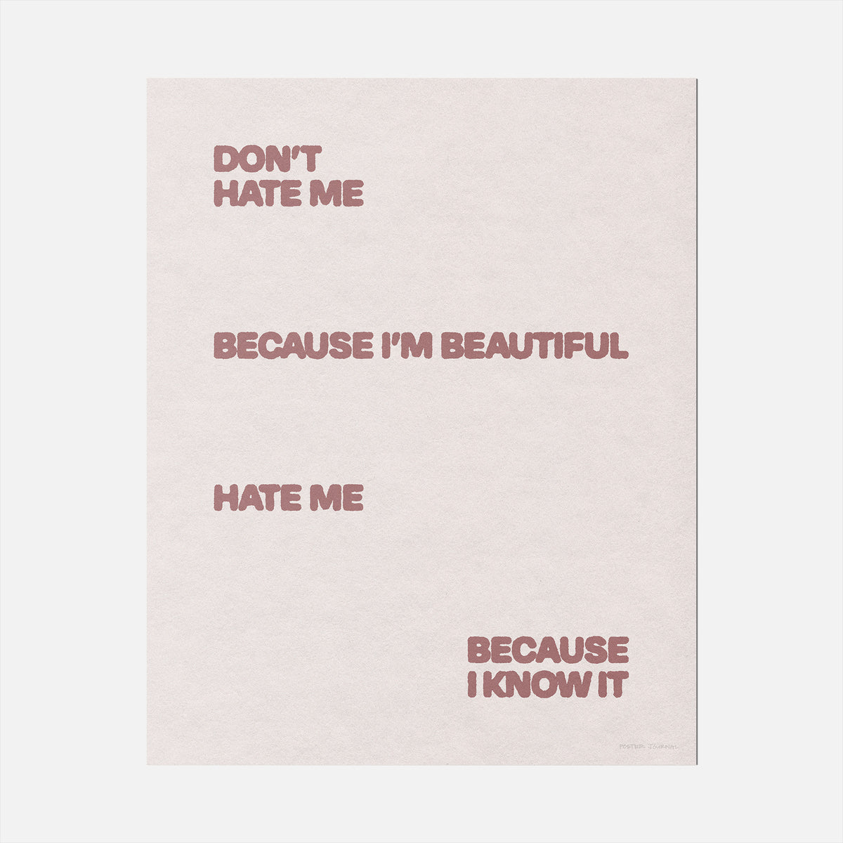 HATE PRINT