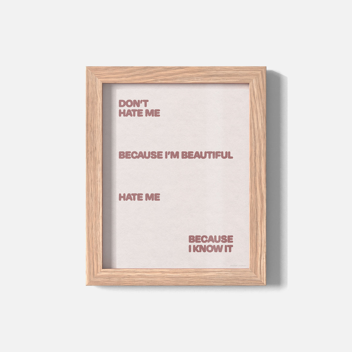 HATE PRINT