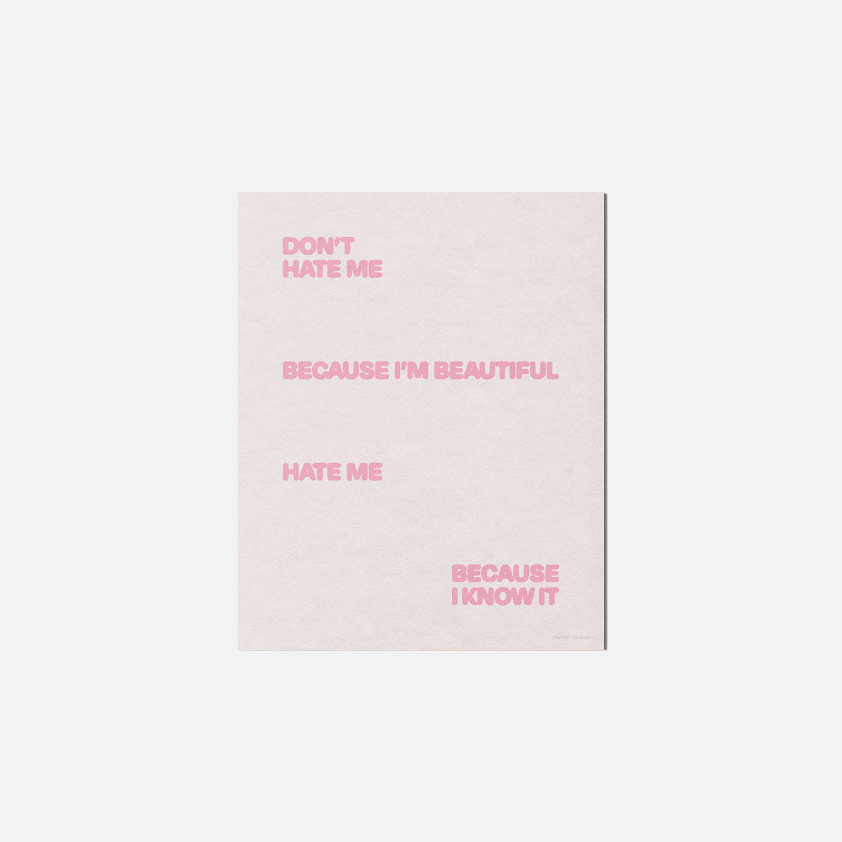 HATE PRINT