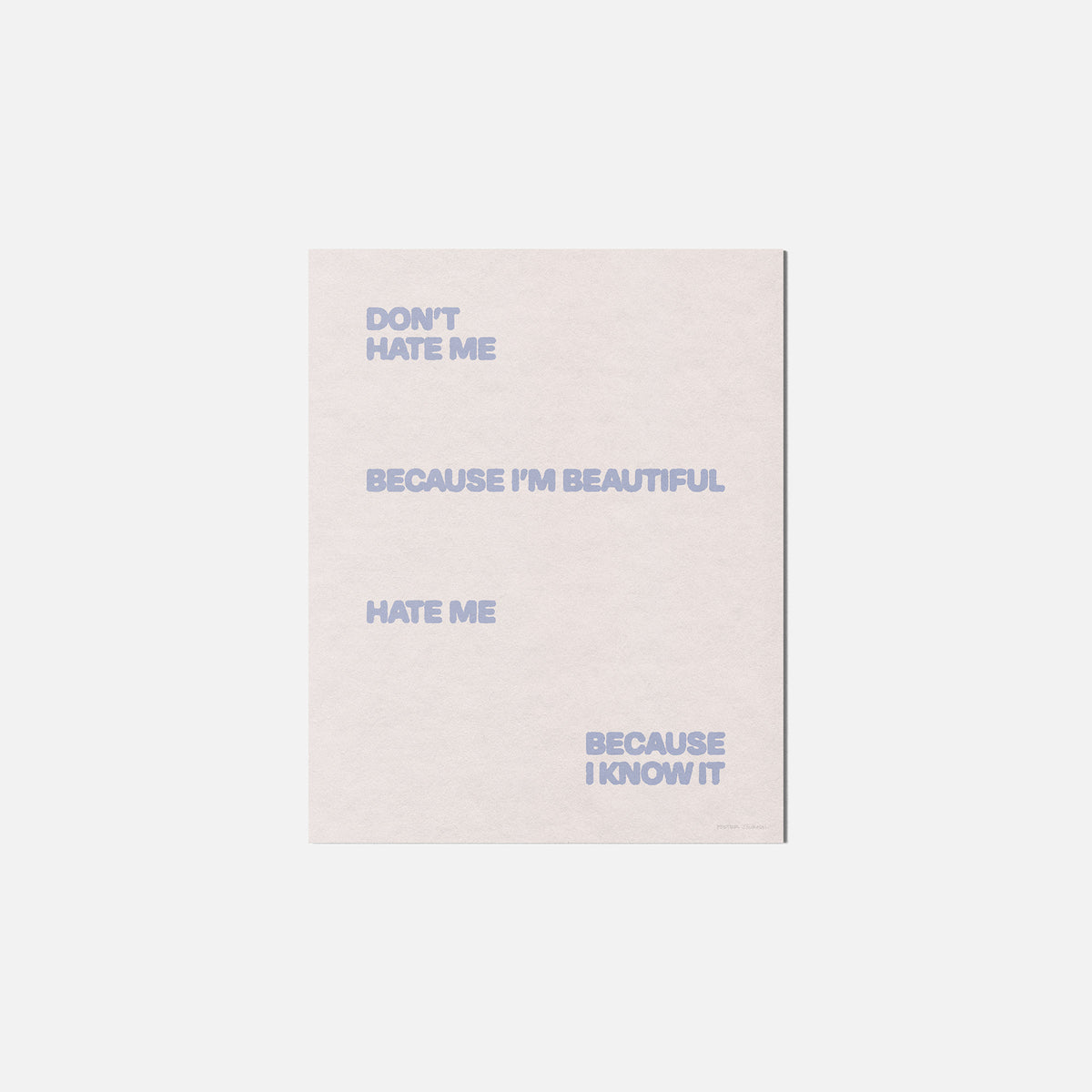HATE PRINT