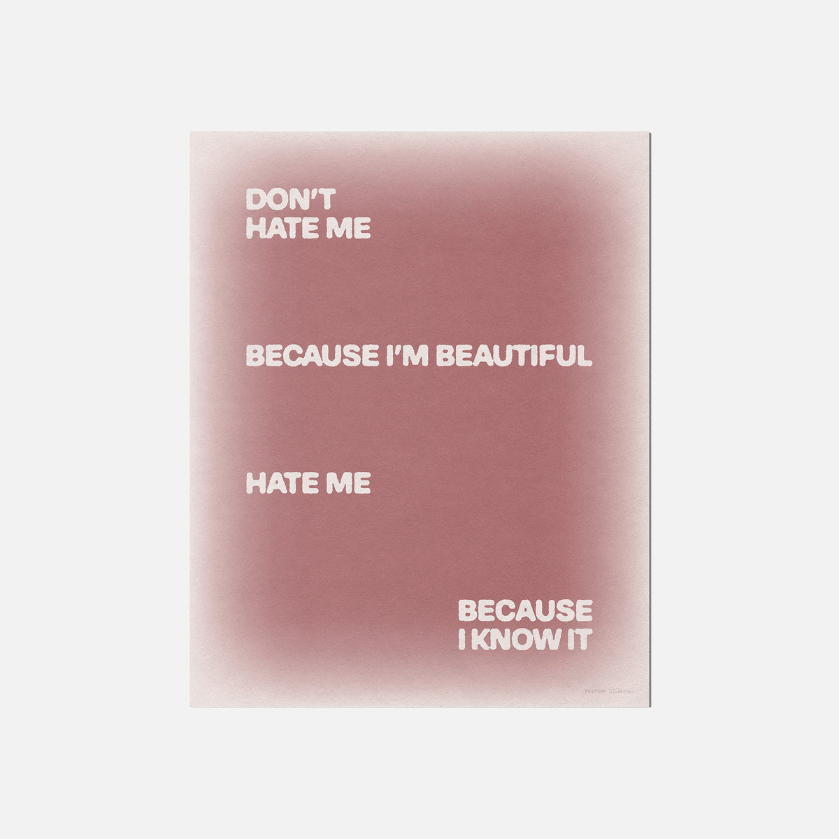 HATE PRINT