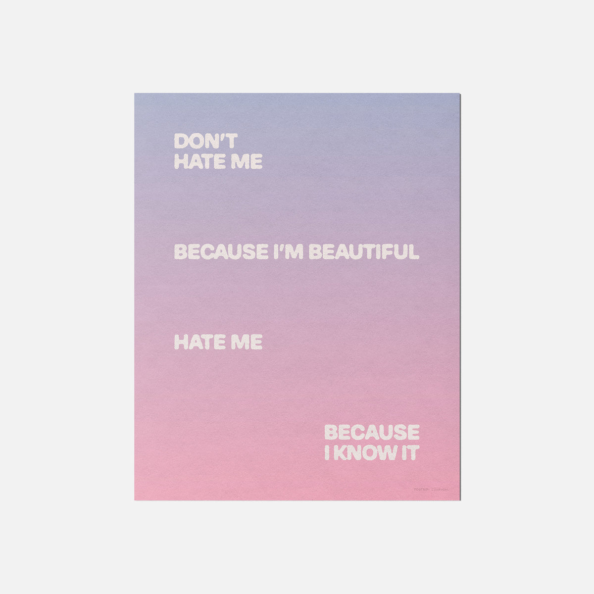 HATE PRINT