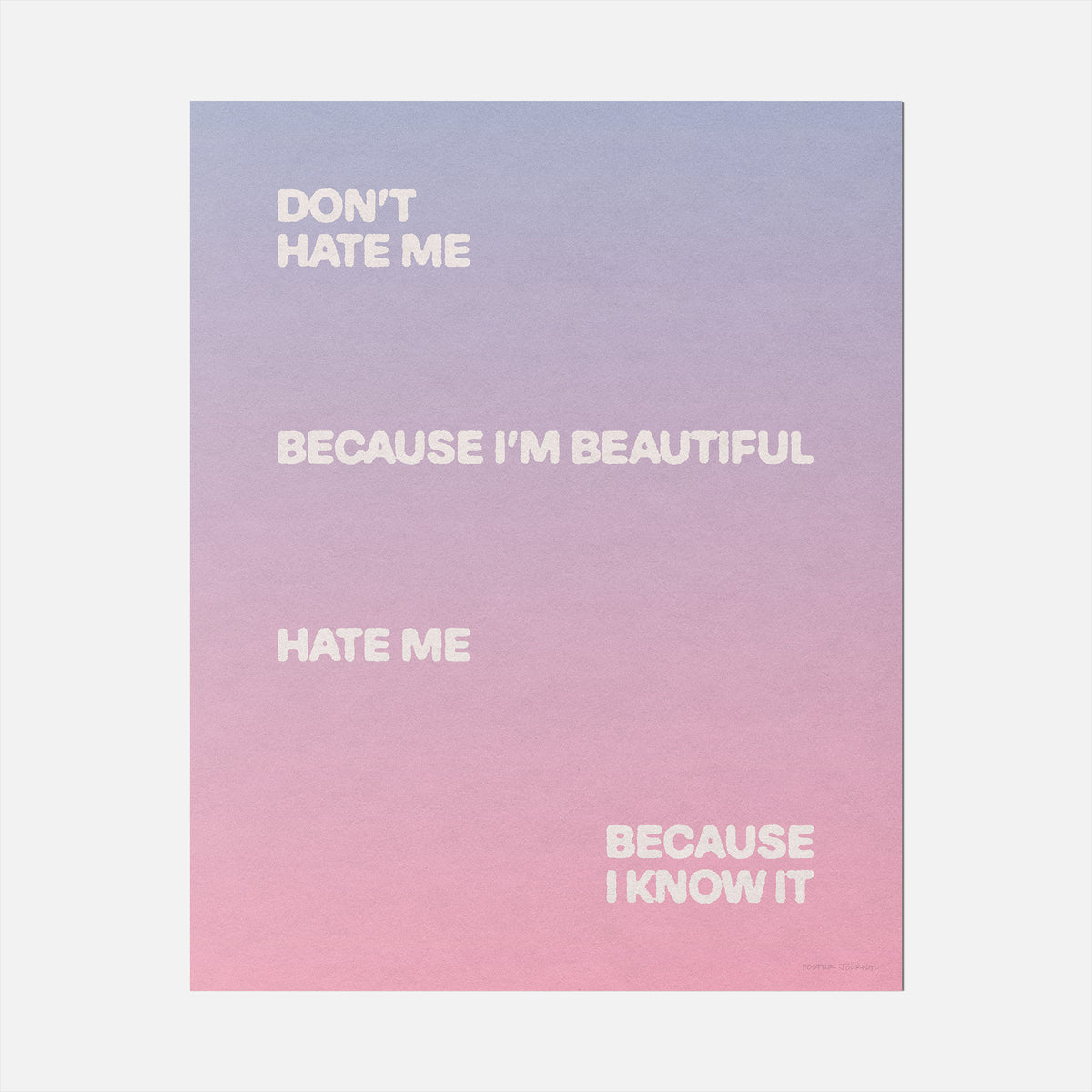 HATE PRINT