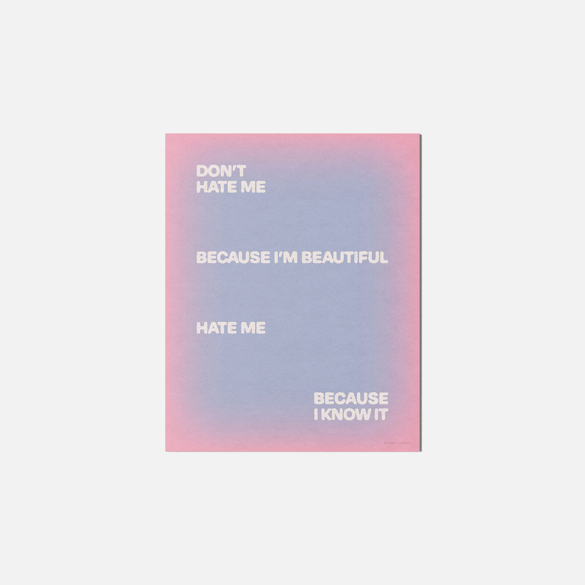 HATE PRINT