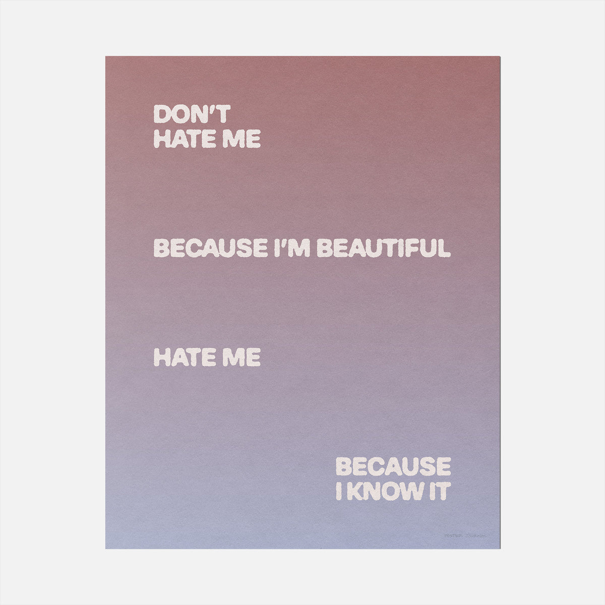 HATE PRINT