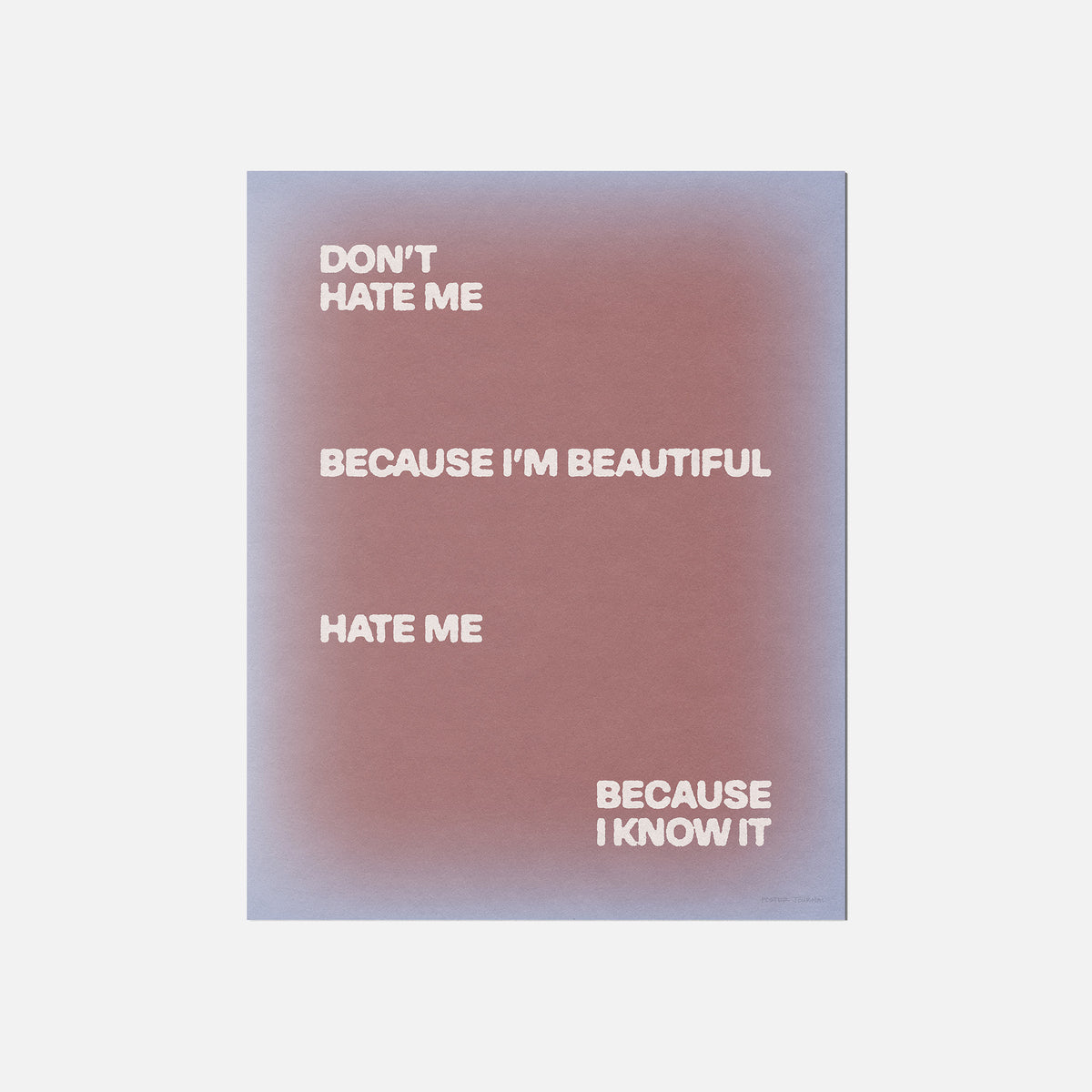 HATE PRINT