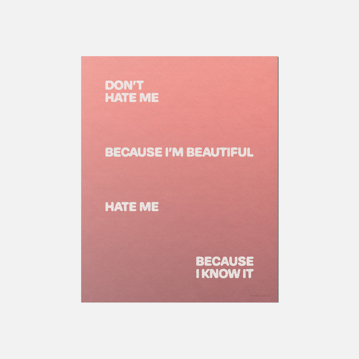 HATE PRINT