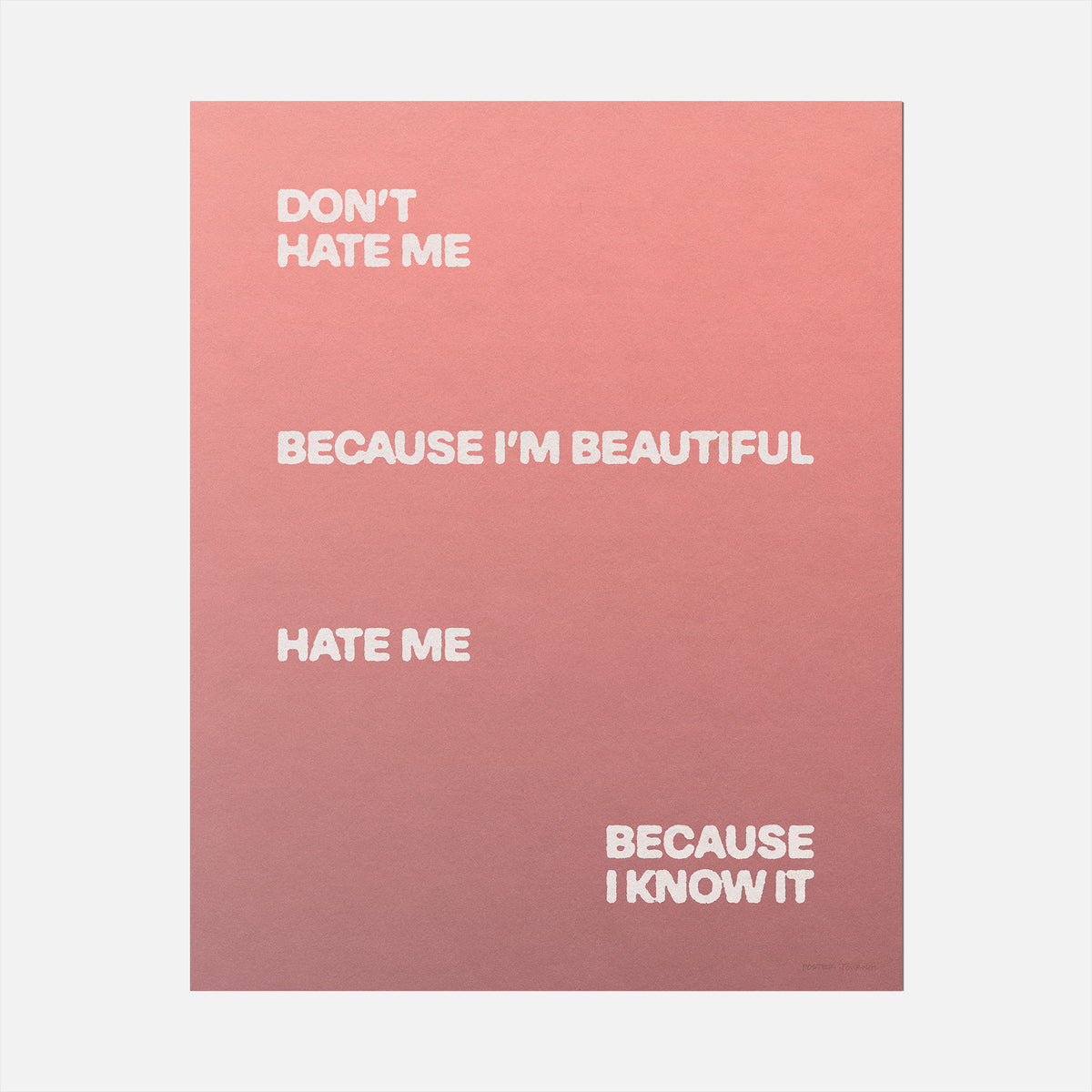HATE PRINT