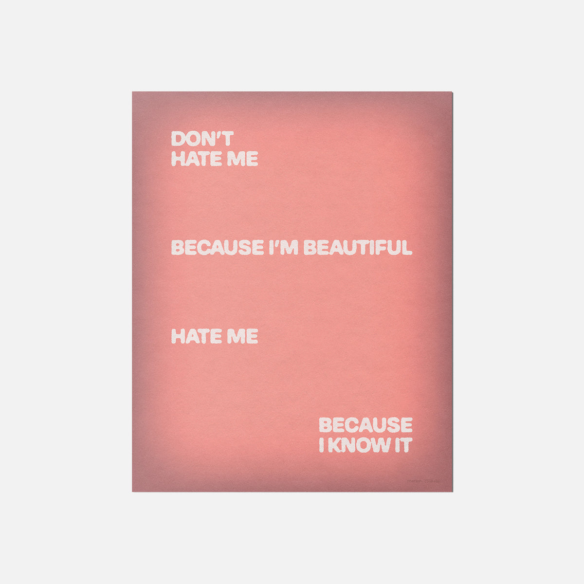 HATE PRINT