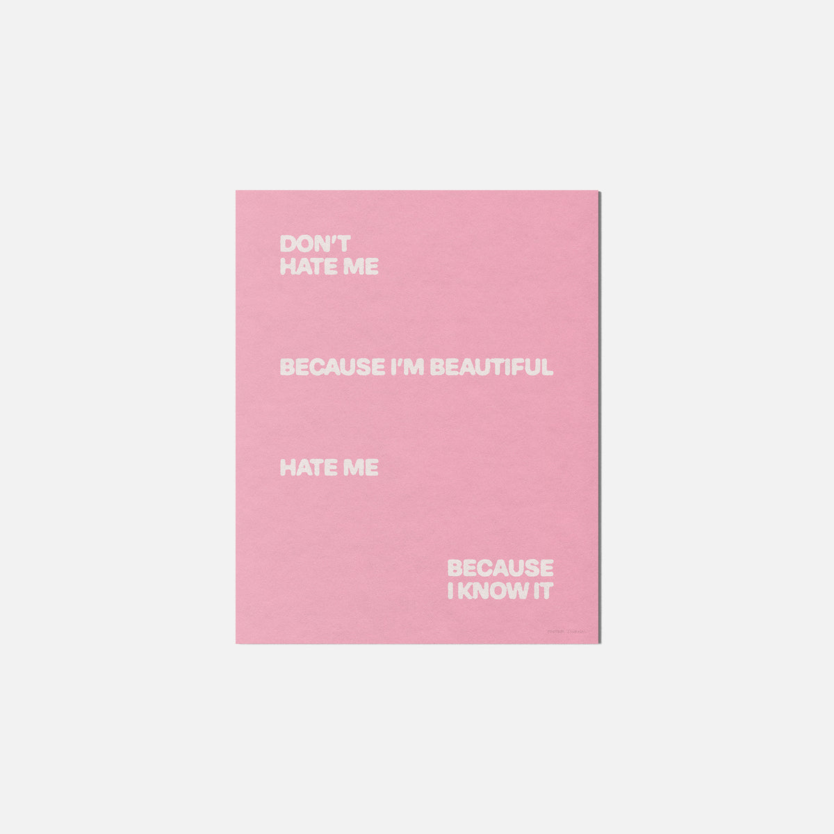 HATE PRINT