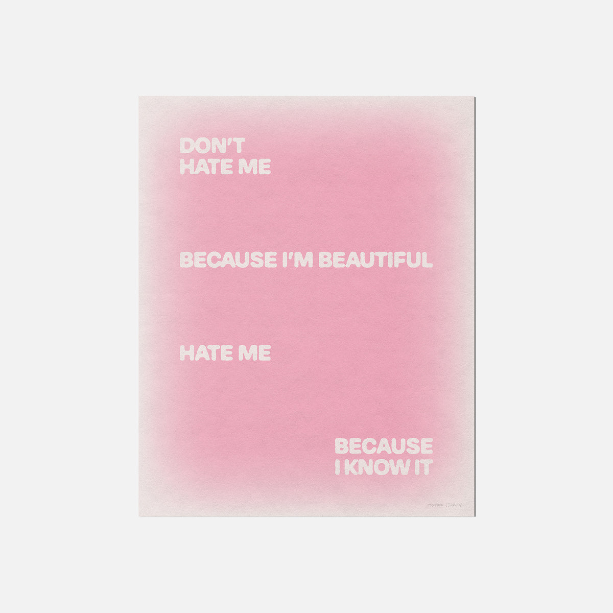 HATE PRINT