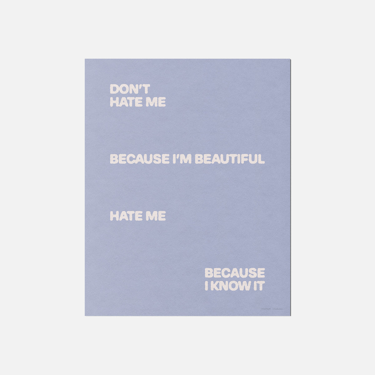 HATE PRINT