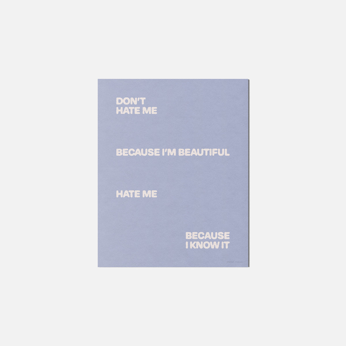 HATE PRINT