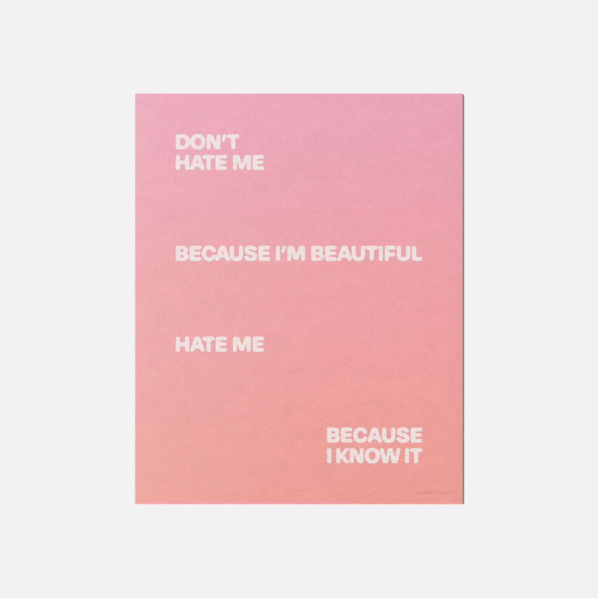 HATE PRINT