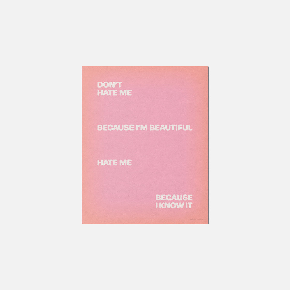 HATE PRINT