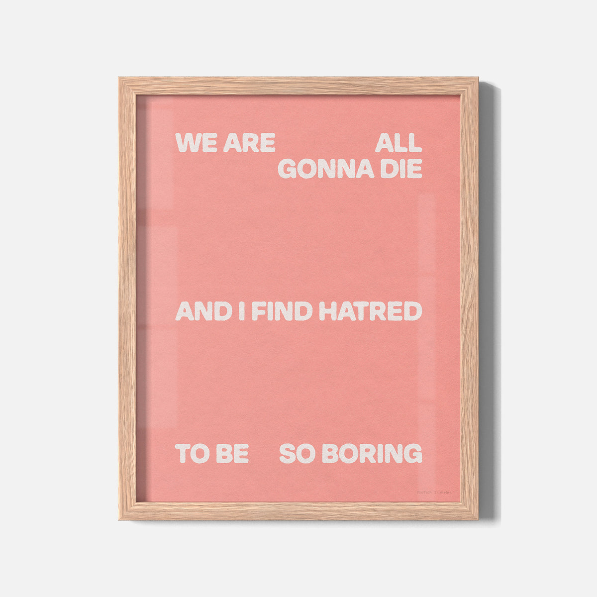 HATRED PRINT