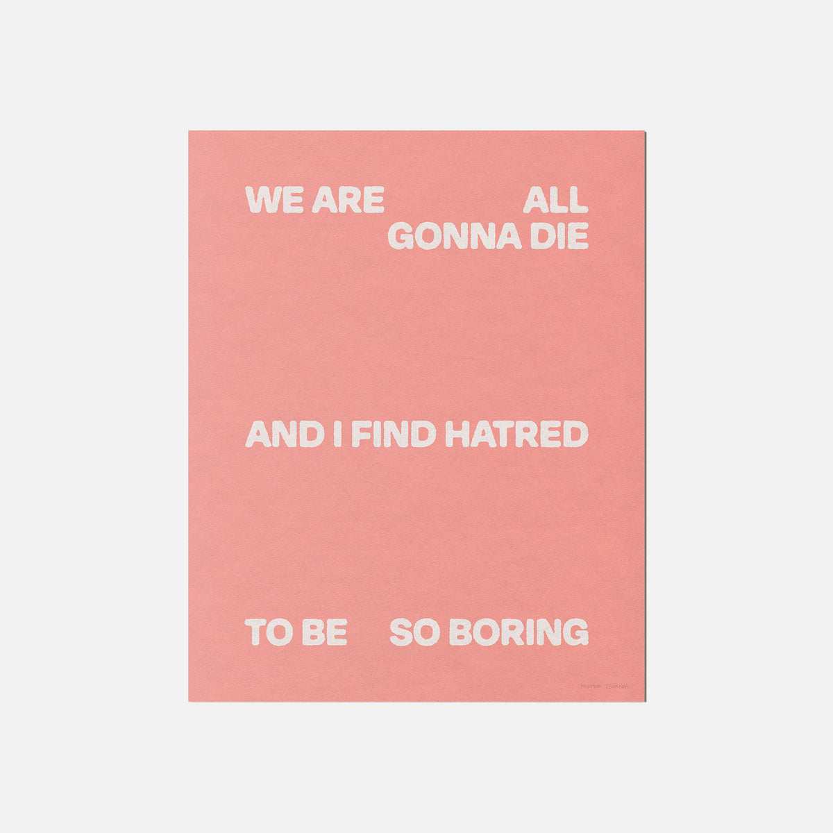 HATRED PRINT