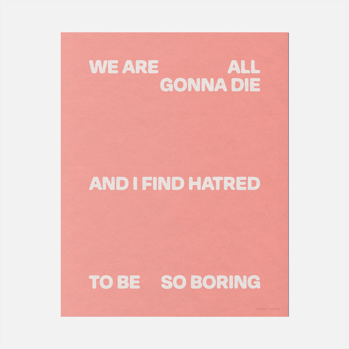 HATRED PRINT