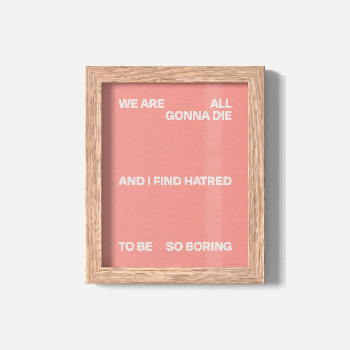 HATRED PRINT