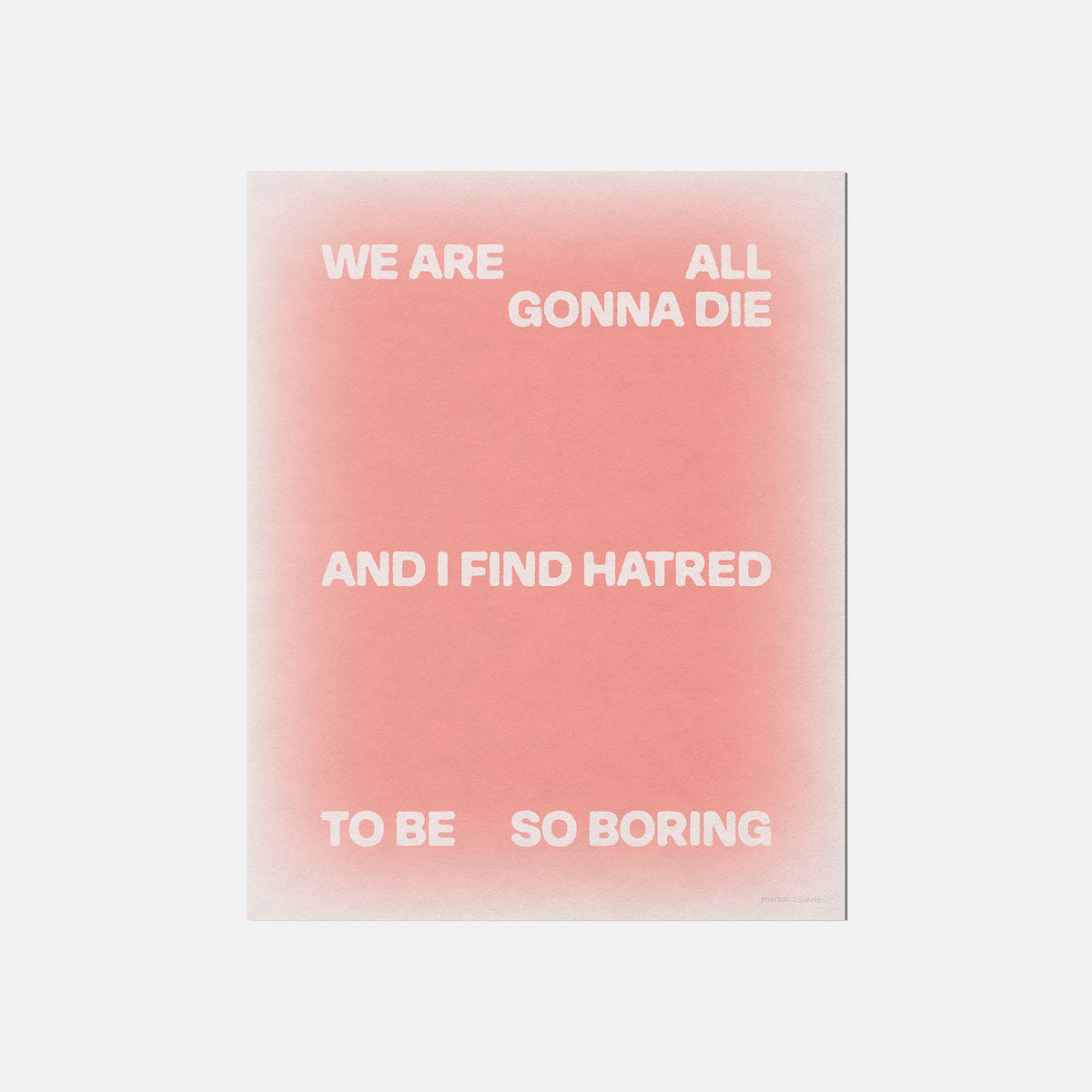 HATRED PRINT