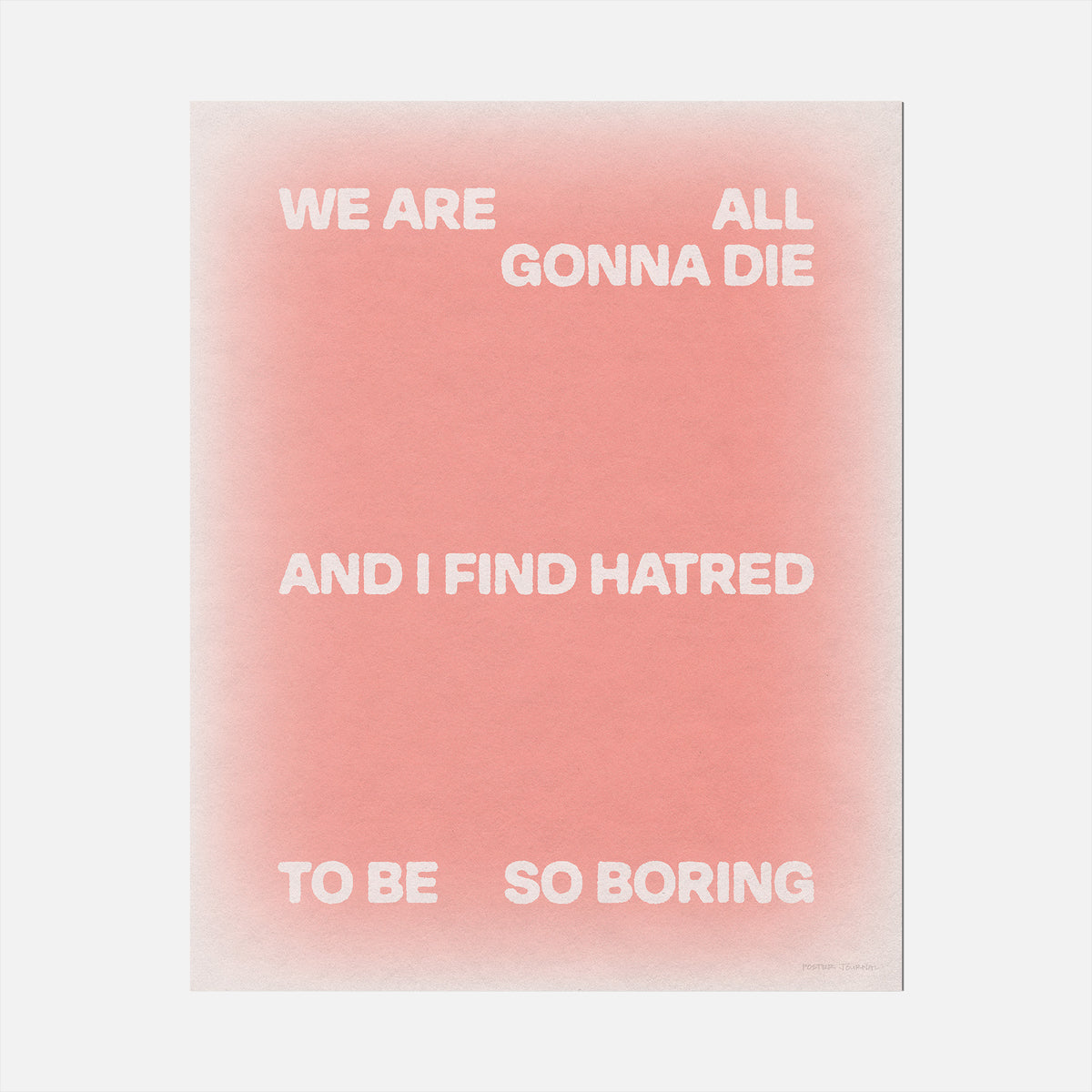 HATRED PRINT