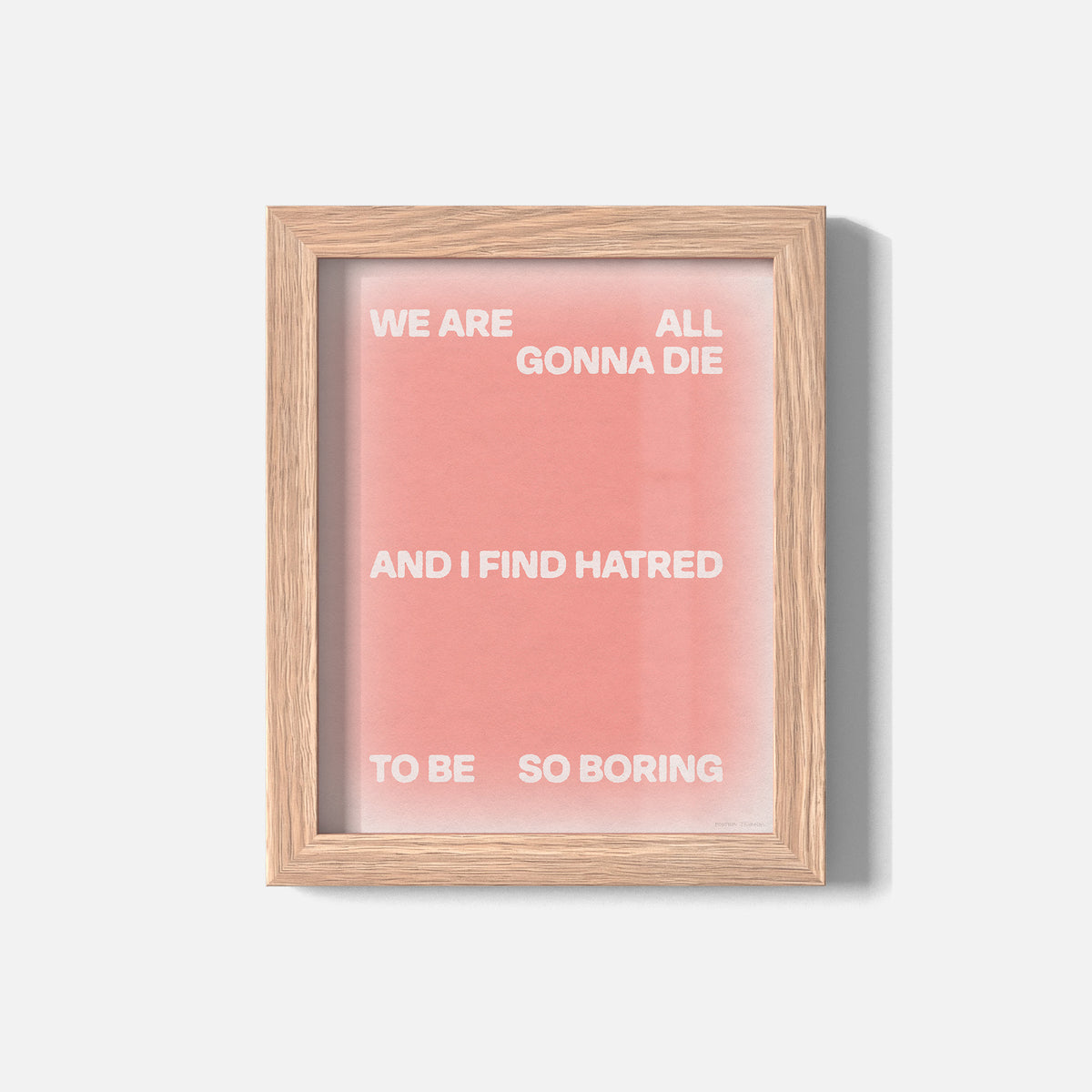HATRED PRINT