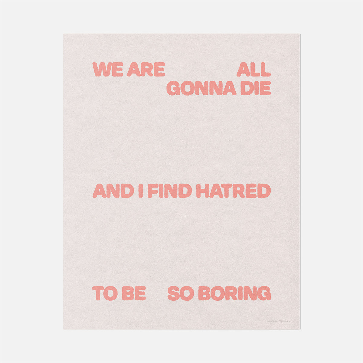 HATRED PRINT