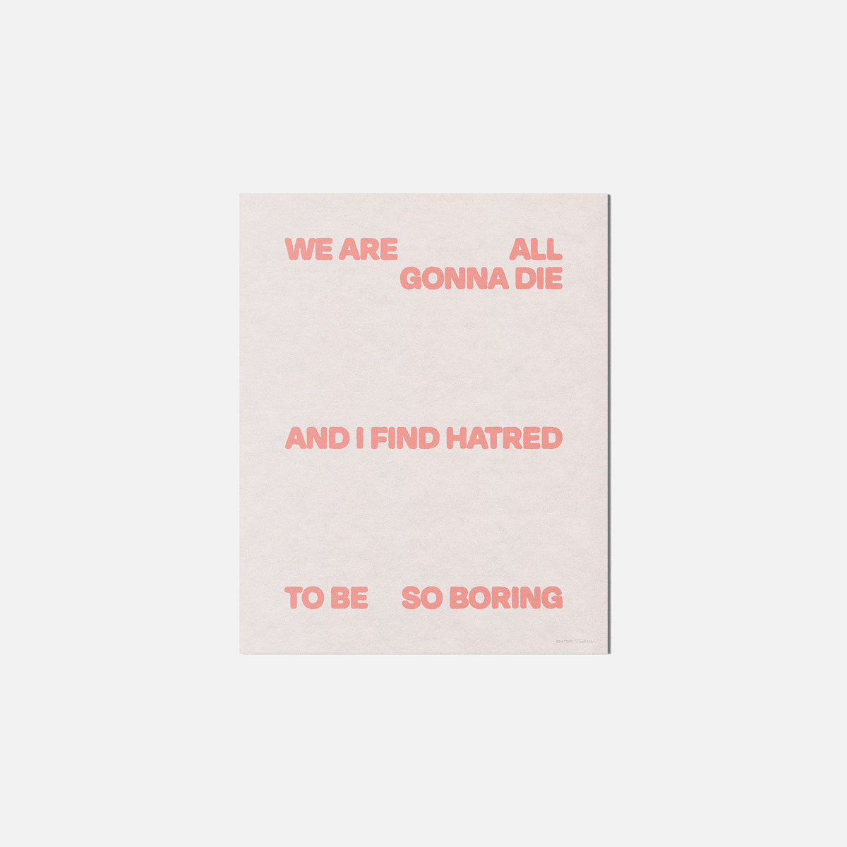 HATRED PRINT
