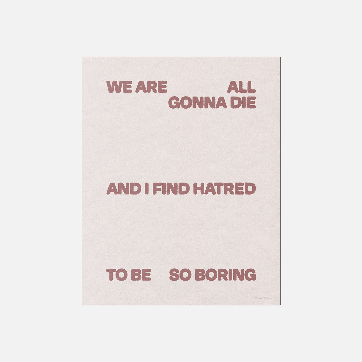 HATRED PRINT