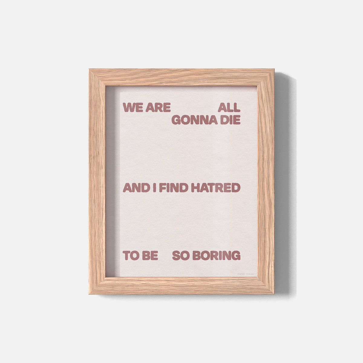 HATRED PRINT