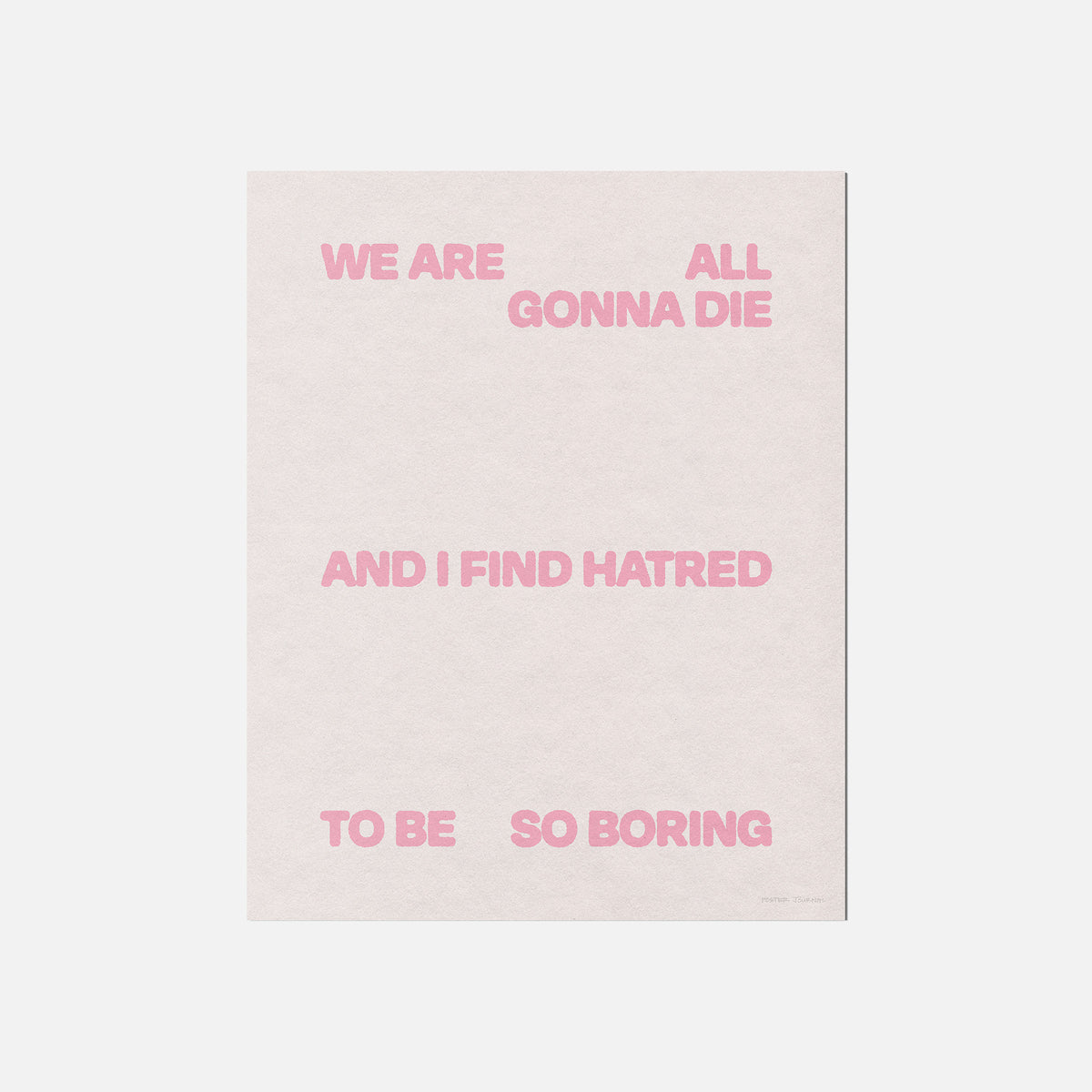 HATRED PRINT