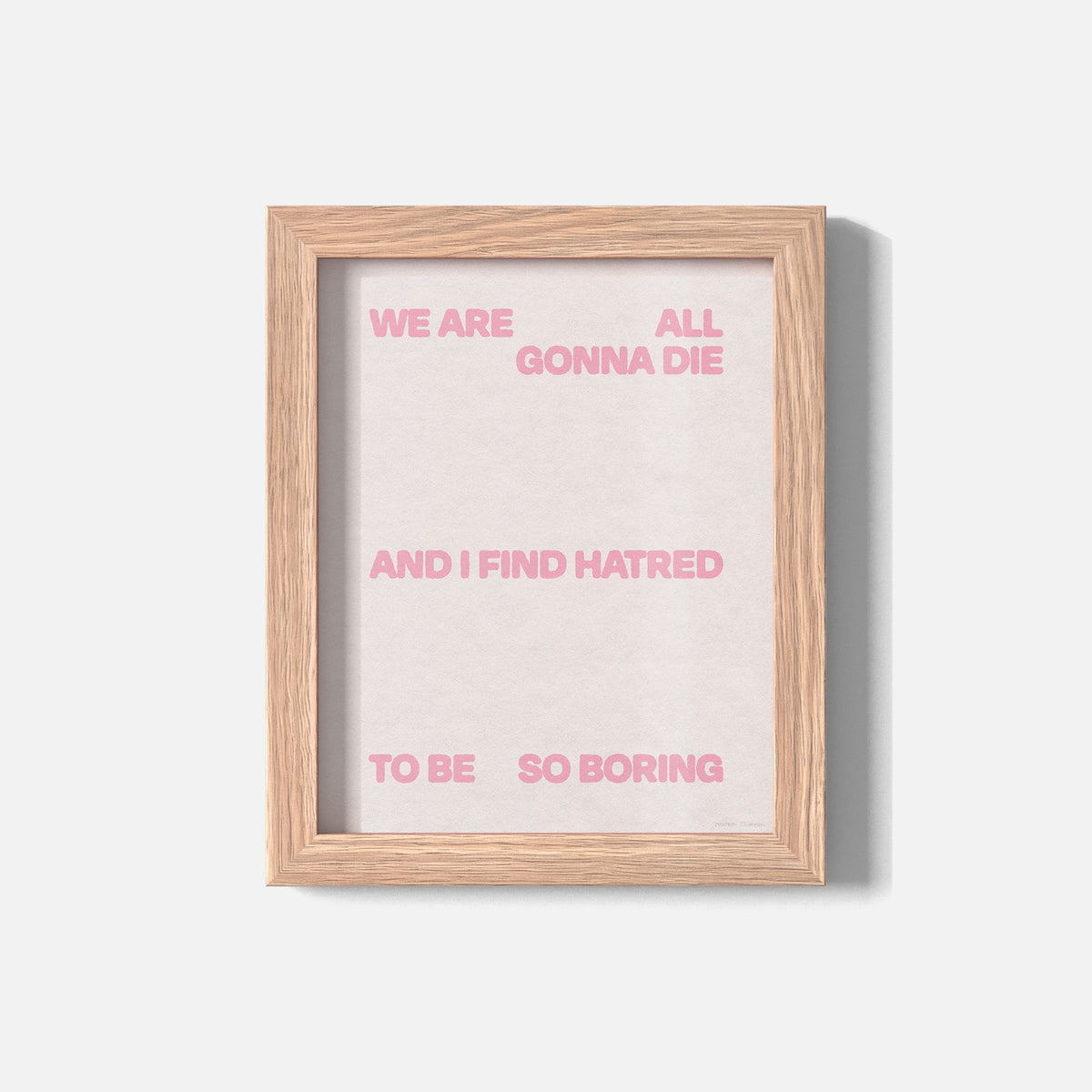 HATRED PRINT