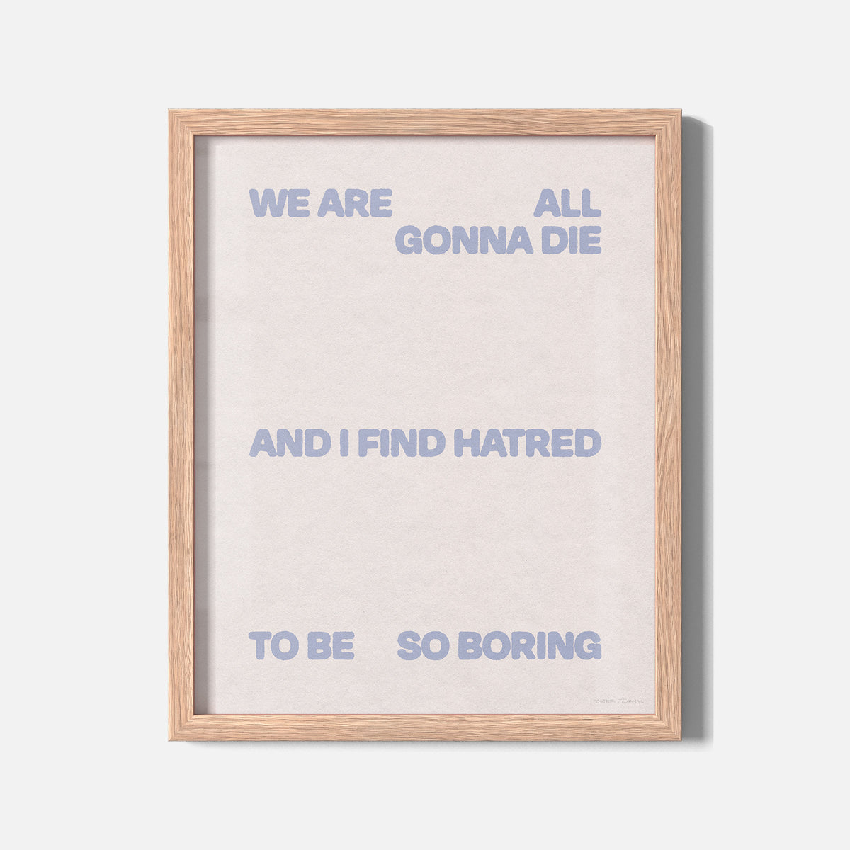 HATRED PRINT