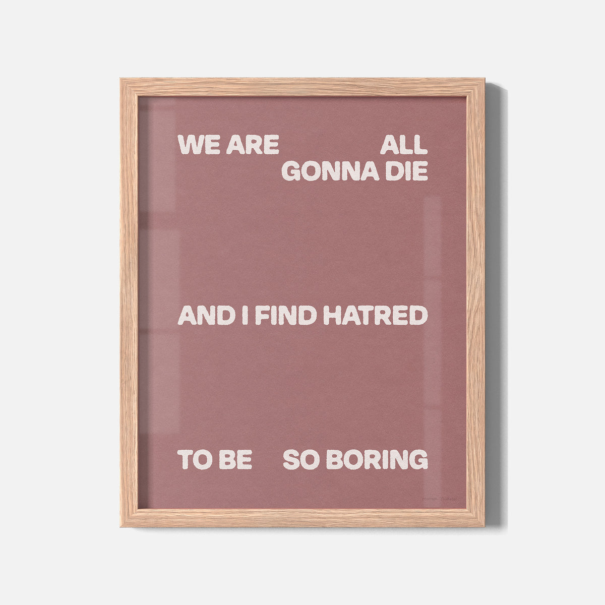 HATRED PRINT
